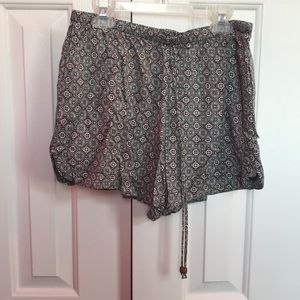 Loose fitting shorts